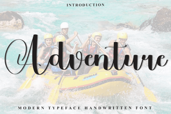 Adventure: A Festive Typeface for Holiday Design