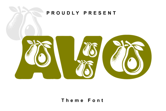Avo: Whimsical Typography for Modern Design