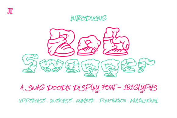 Bob Swagger: Redefining Visual Identity with Doodle-Style Typography