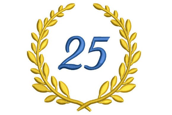 Celebrate 25 Years with an Elegant Wreath