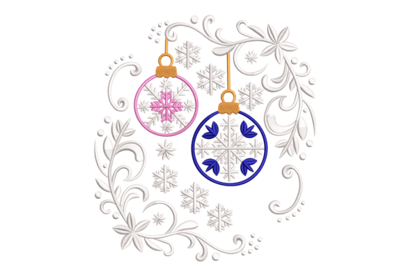 Christmas Ornament Swirl: A Practical Guide to Machine Embroidery Designs for Holiday Crafts