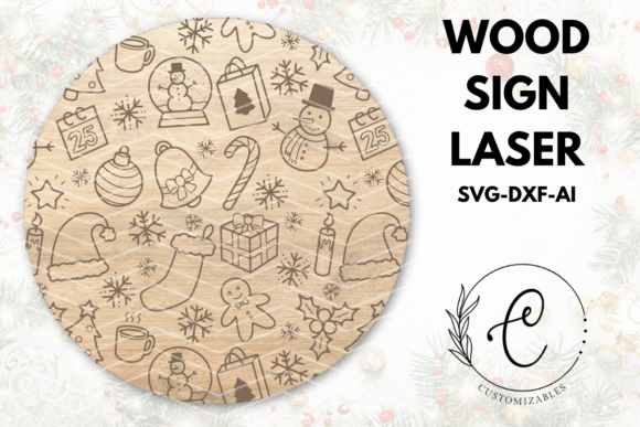 Creating Stunning Holiday Decor with a Christmas Wood Sign for Laser Machine