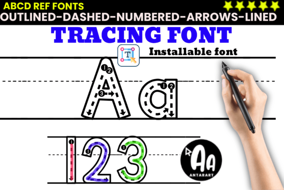 Dashed Outlined Arrows Lined: A Practical Guide for Early Handwriting Success