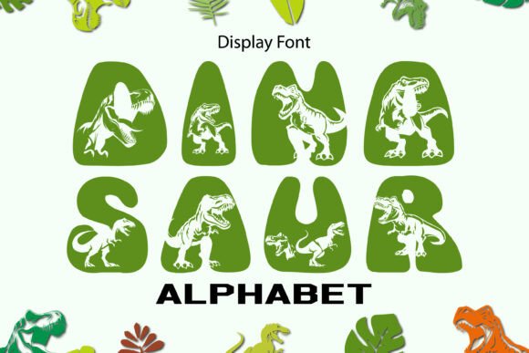 Dinosaur Alphabet: Integrating Playful Typography into Professional Design Workflows