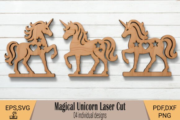 Magical Unicorn Laser Cut: Bringing Whimsy to Life Through Precision Crafting