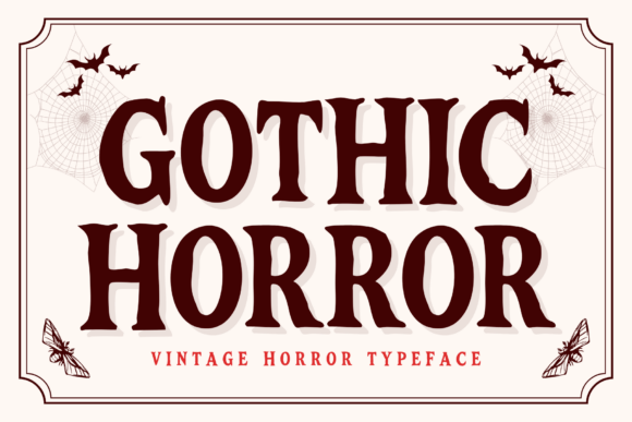 Mastering the Gothic Horror Typeface