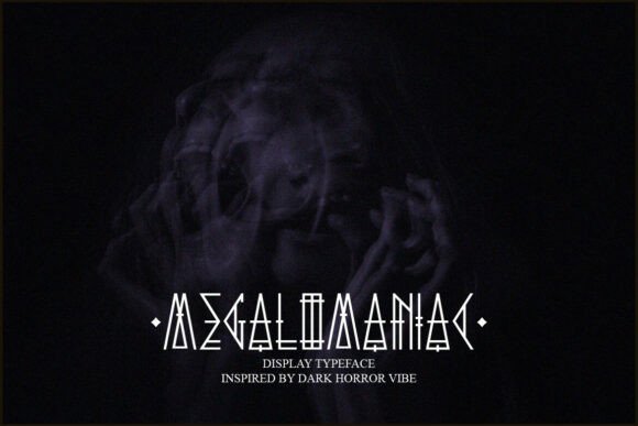 Megalomaniac: Strategic Typography for Dark Horror Branding