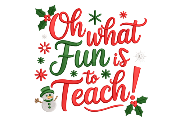 Oh What Fun Is to Teach: Elevating Educational Crafting with Machine Embroidery