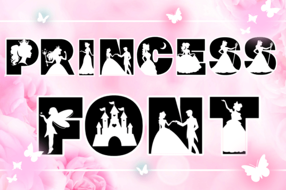 Princess: Crafting Whimsical Narratives Through Typographic Design