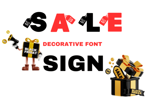 Sale Sign: Bold Typography for Impact