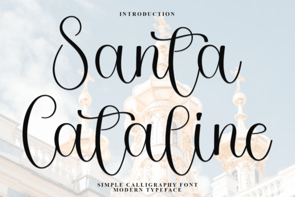 Santa Cataline: A Festive Font for Holiday Design