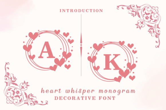 The Art of Intimacy in Digital Design: Elevating Brand Identity with Heart Whisper Monogram