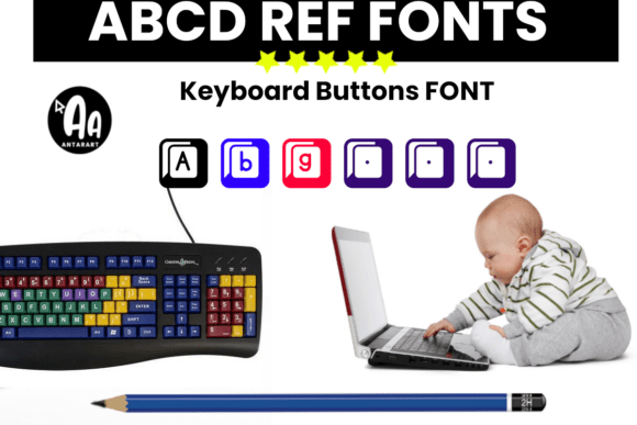 Transforming Digital Literacy with the Keyboard Buttons Font