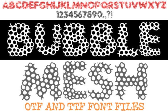 Understanding Bubble Mesh Font: A Playful Design Tool for Modern Creatives