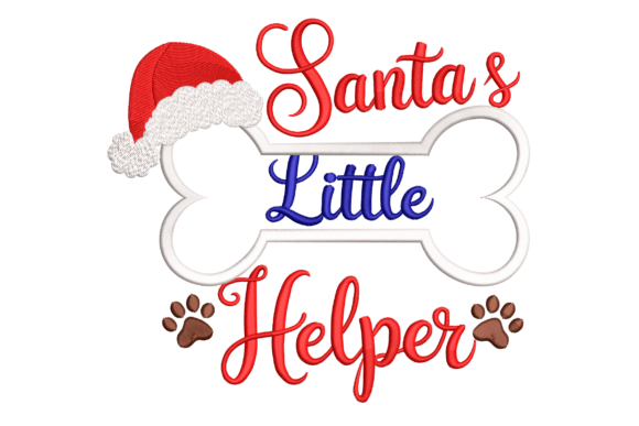 Upgrade your crafting projects with this machine embroidery design: Why Santa’s Little Helper is the Seasonal Asset Your Business Needs