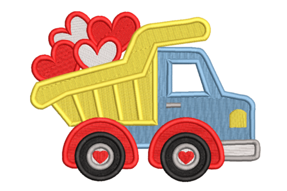 Why the Dump Truck of Hearts Embroidery Design Is a Smart Choice for Your Next Project
